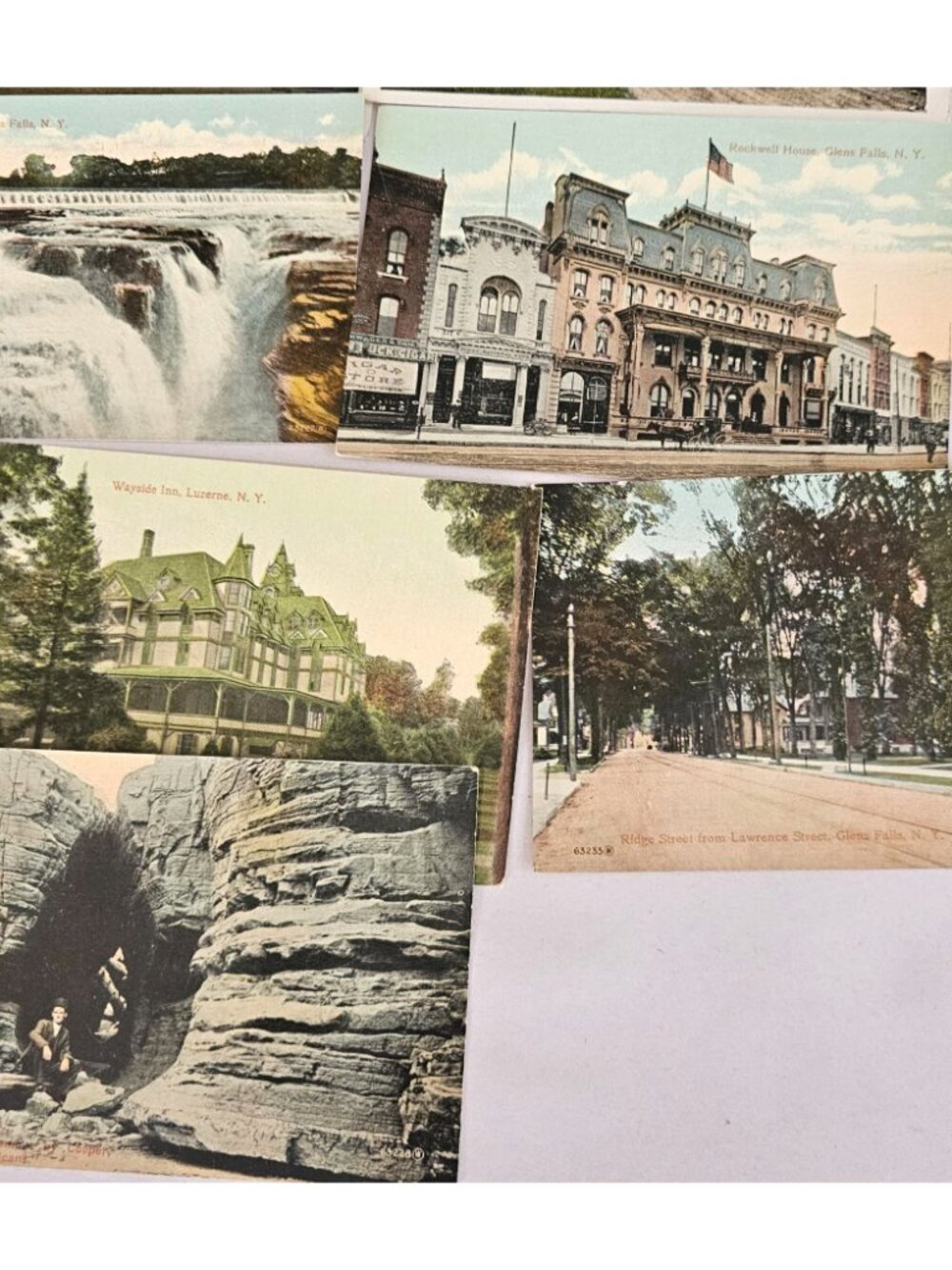 11 New York Buildings Scenery Postcards Lithograph c.1910s- 30s color Unused - Picture 7 of 9